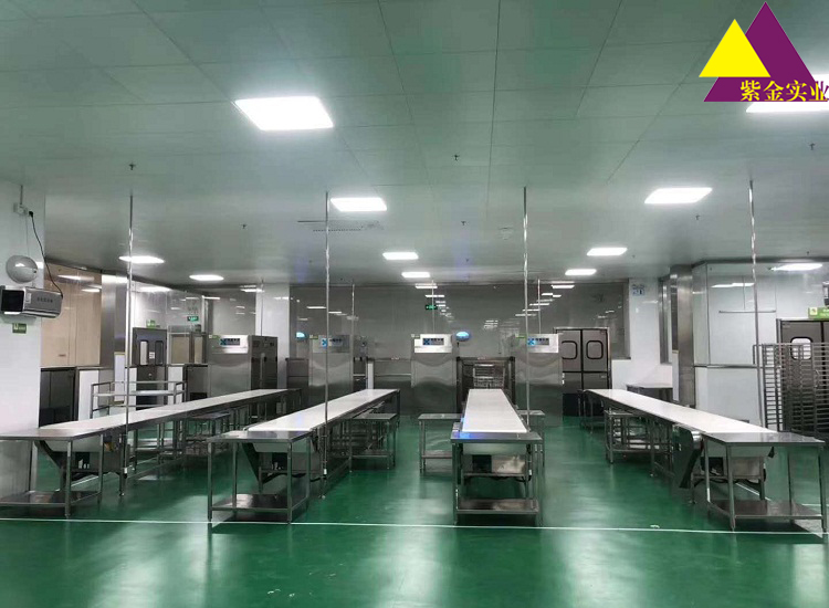 甘肅省大型中央廚房——甘肅紫金，翔鷹中央廚房設(shè)備甘肅案例
